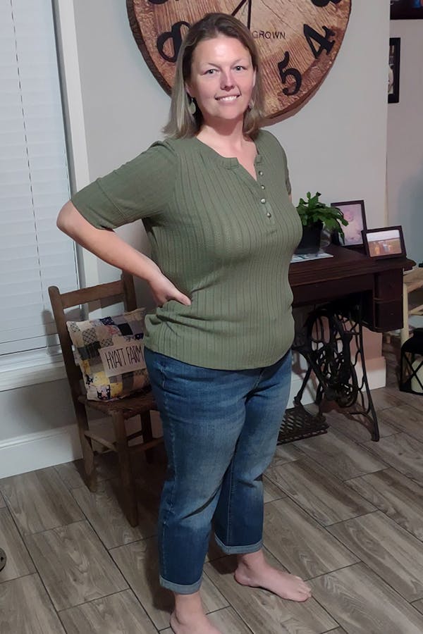 Kayla Hyatt after weight loss surgery